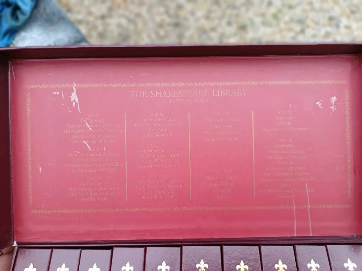 Vintage 10 Volume Set "The Shakespeare Library" - Image 4