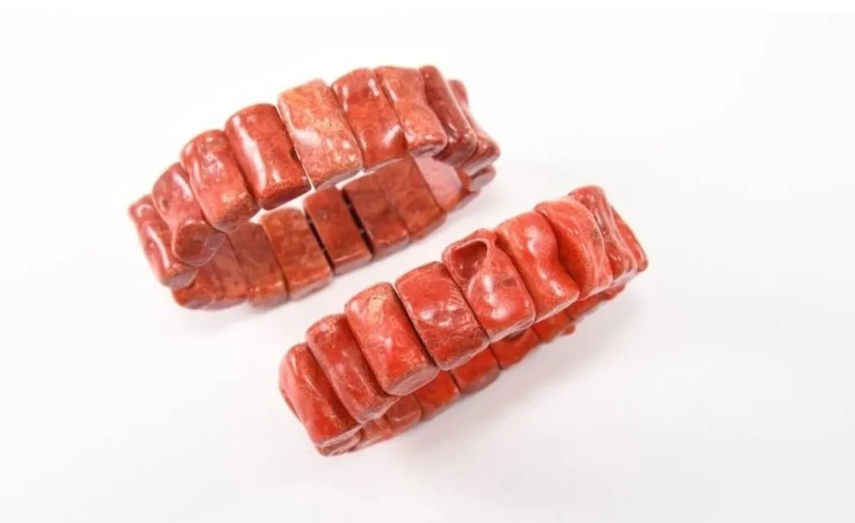 2 stunning Red Coral bracelet - Image 2