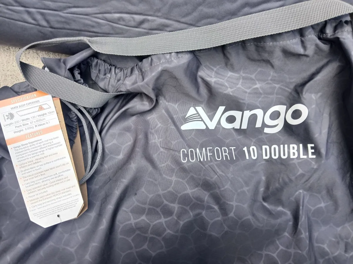 Camping Vango Inflatable Double Mattress - Image 2