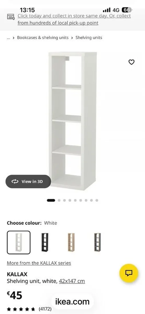 Ikea Kallax Unit With Drawers - Image 2