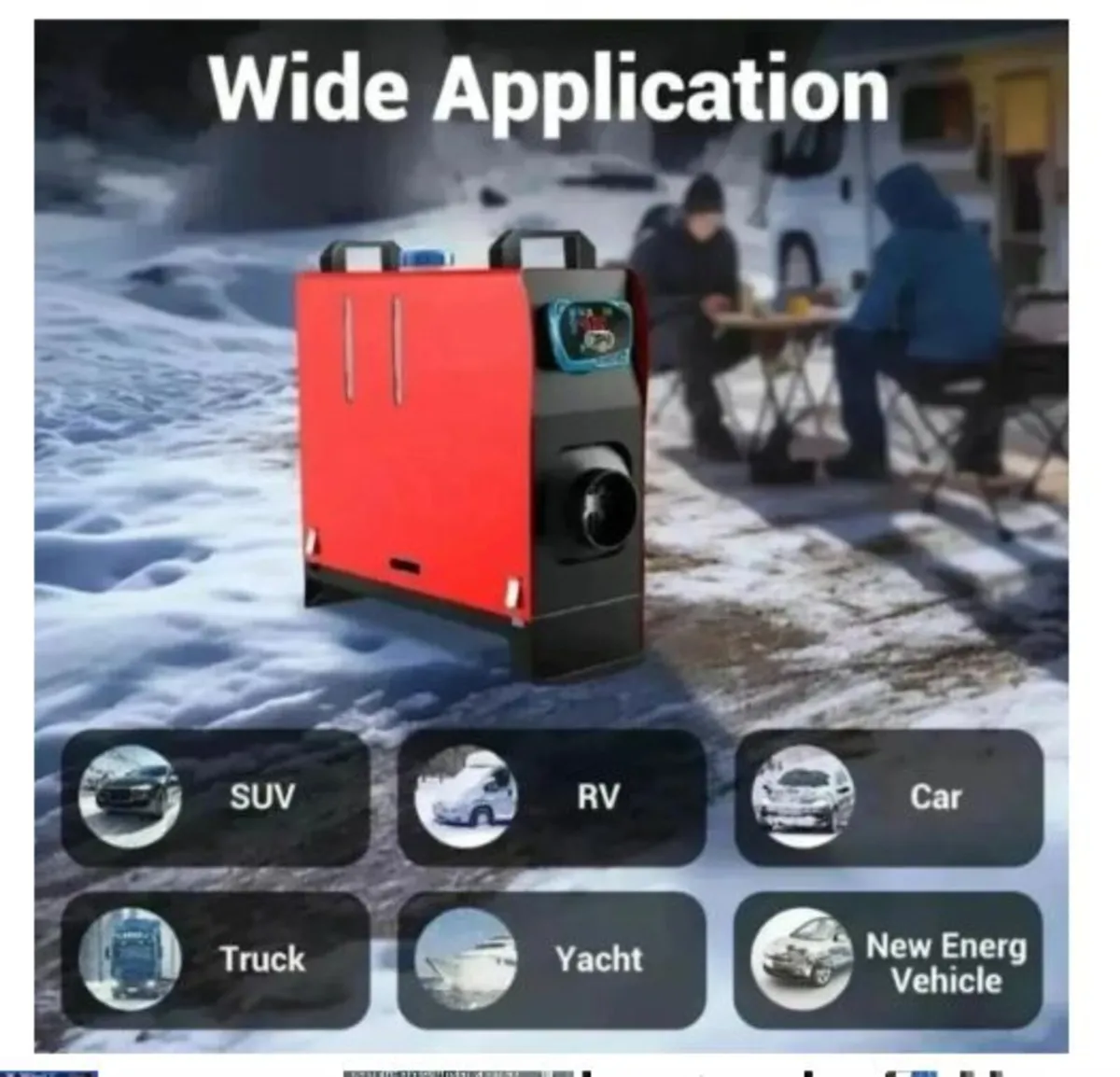 Diesel Heater with charger - Image 2