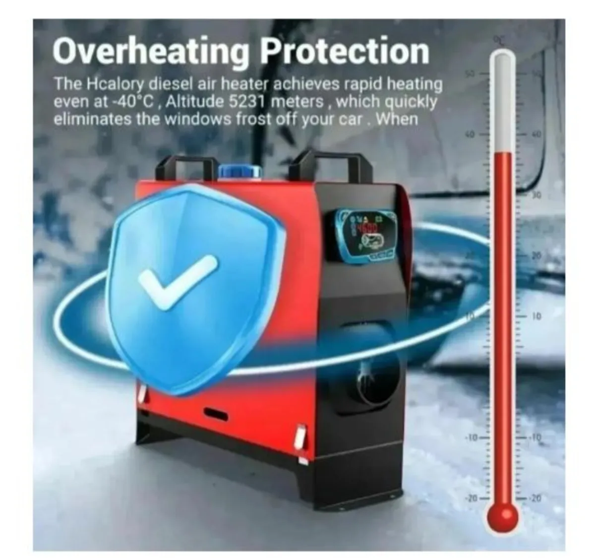 Diesel Heater with charger - Image 4