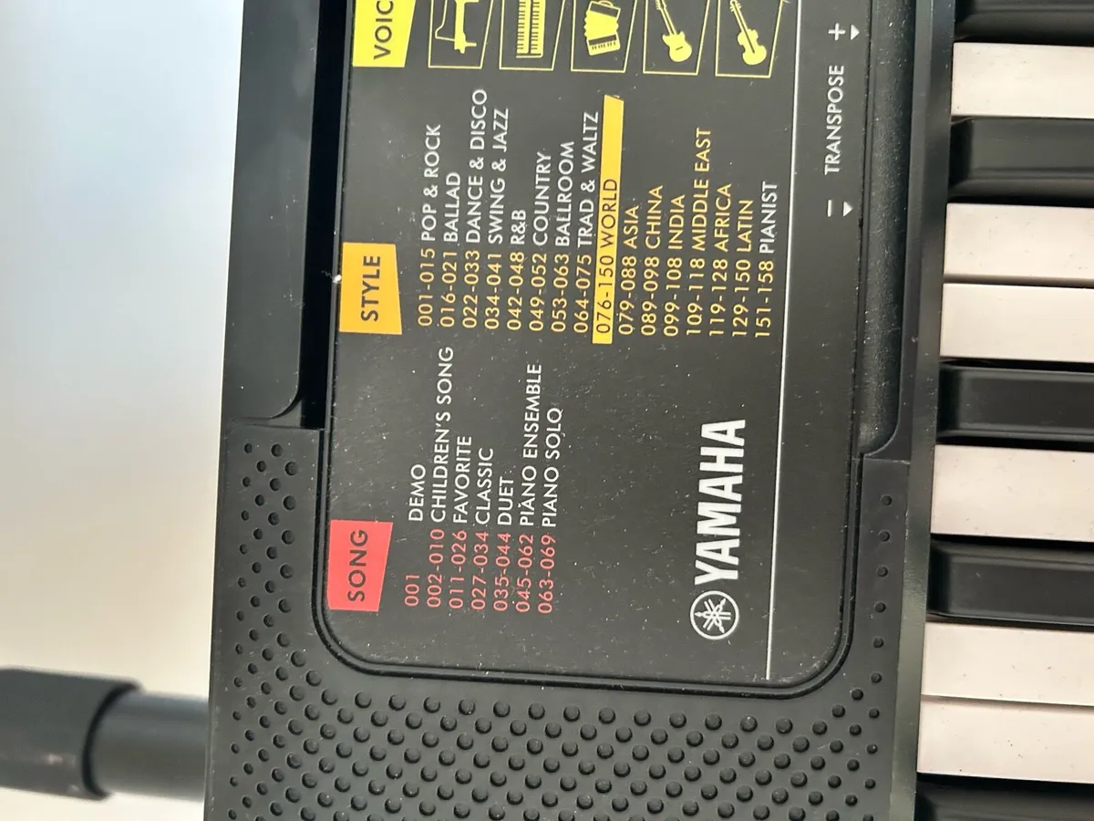 Yamaha Keyboard - Image 3