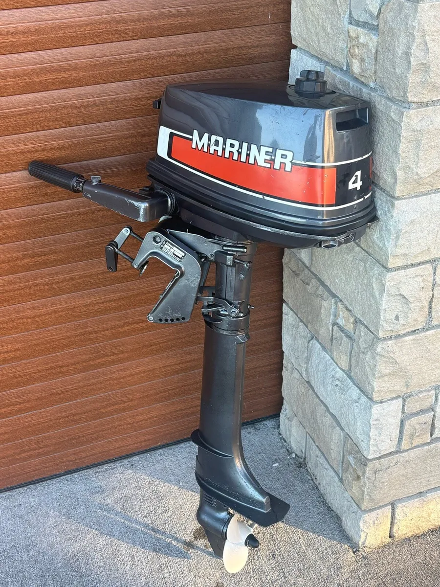 Mariner 4hp outboard - Image 1