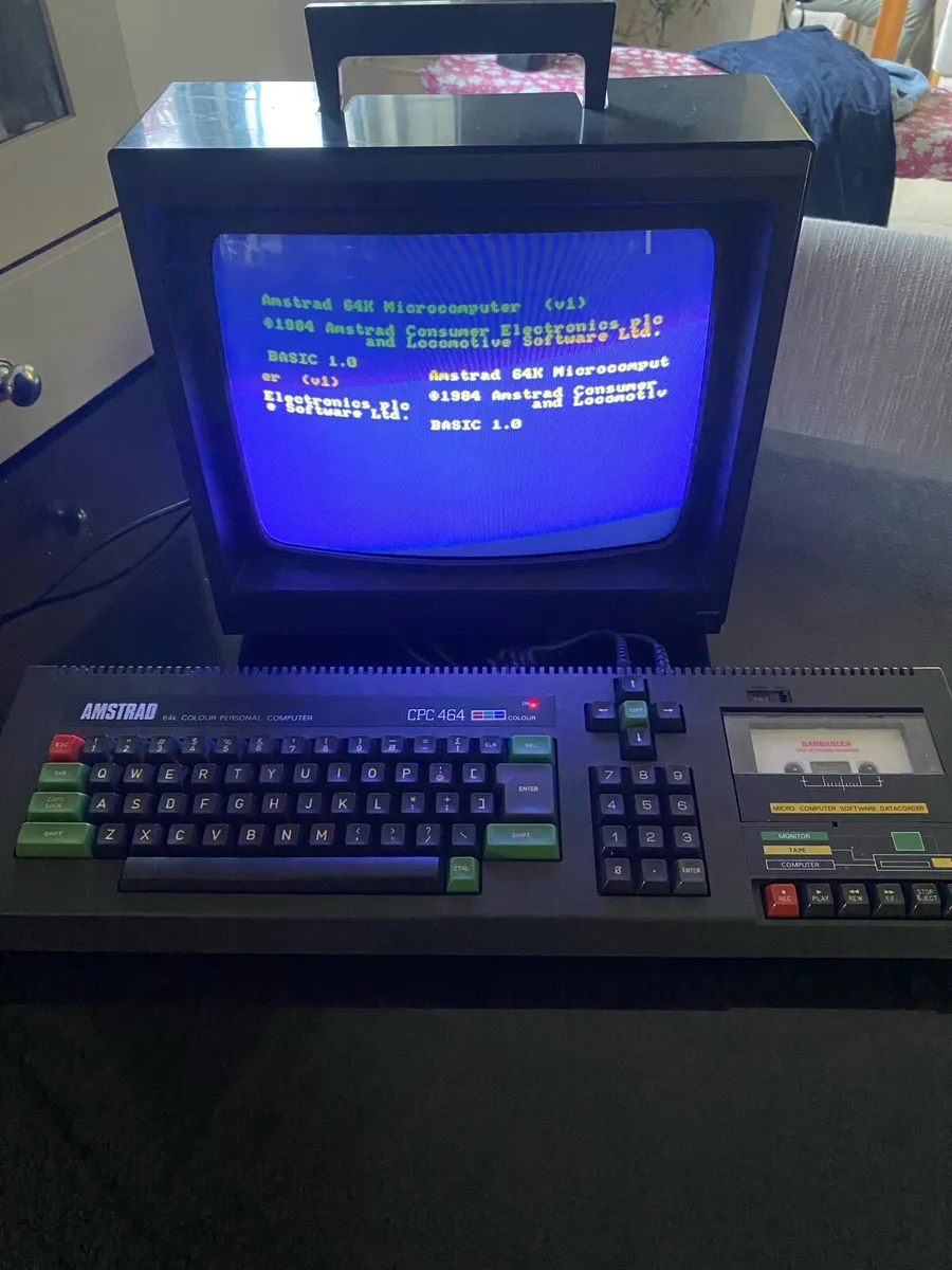 Amstrad CPC 464 with colour monitor - Image 2