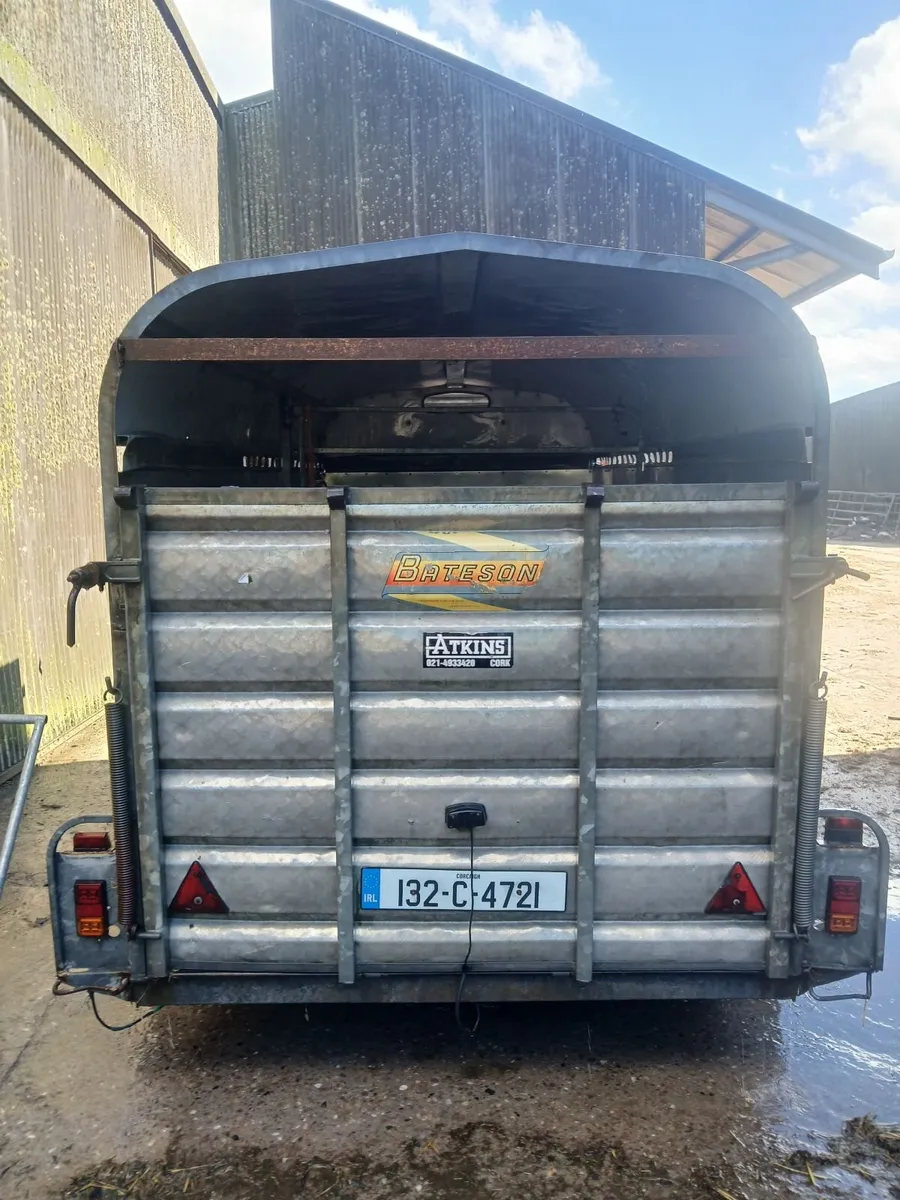 12 foot Cattle trailer - Image 1