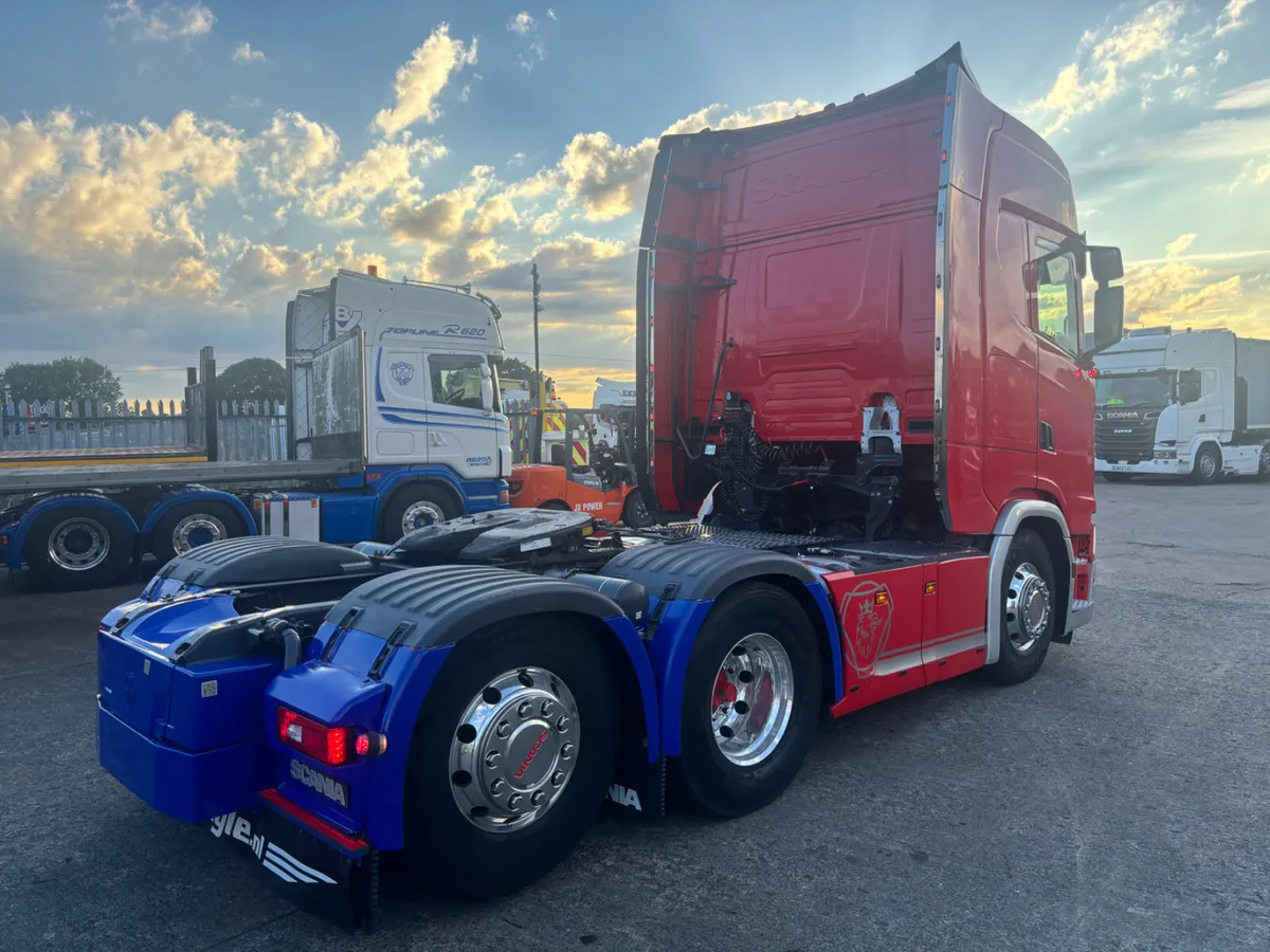 2019 Scania S500 Rear Lift Axle Auto Two Paddle - Image 4