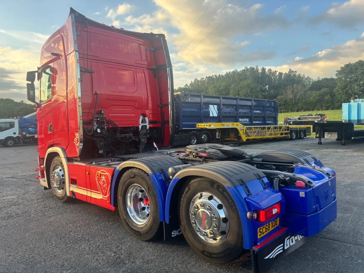 2019 Scania S500 Rear Lift Axle Auto Two Paddle - Image 2