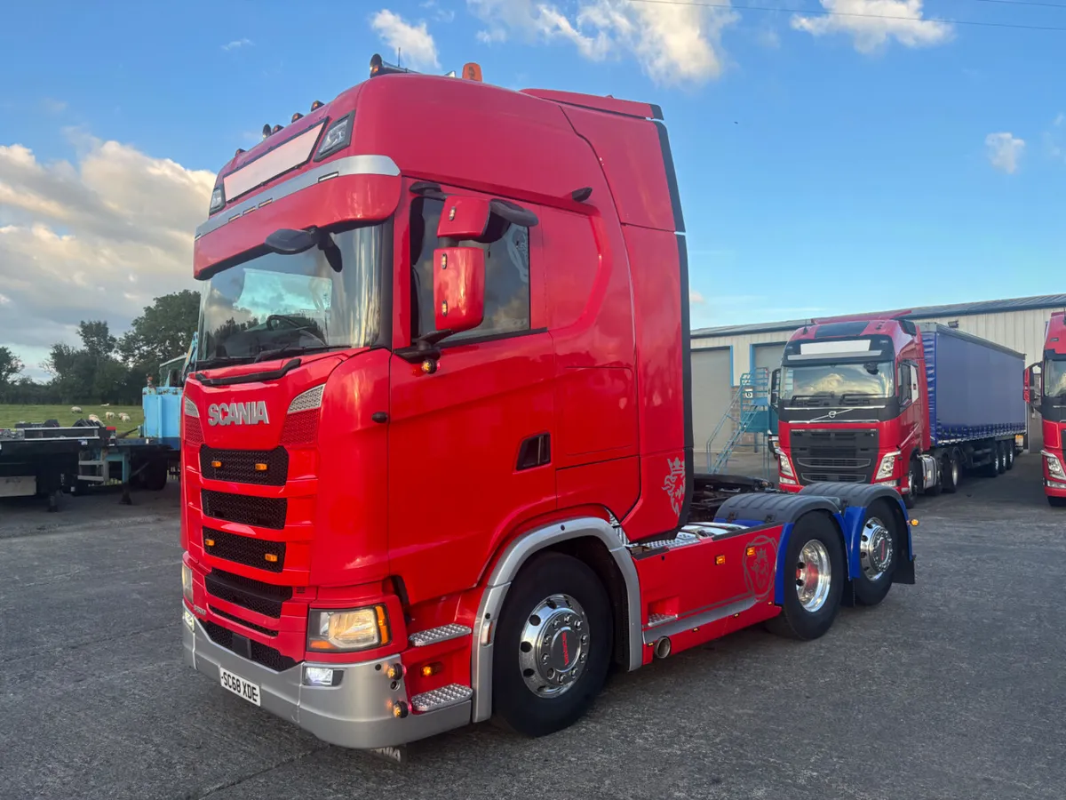 2019 Scania S500 Rear Lift Axle Auto Two Paddle - Image 1