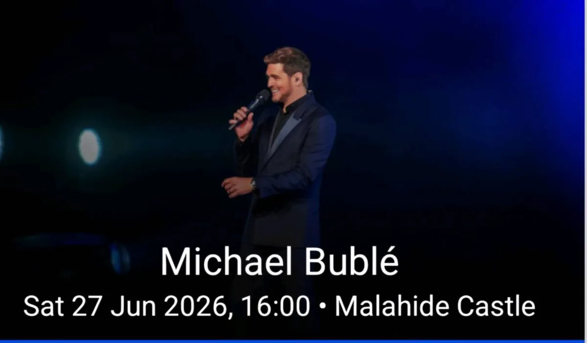 Michael Buble - Malahide Castle - Image 1