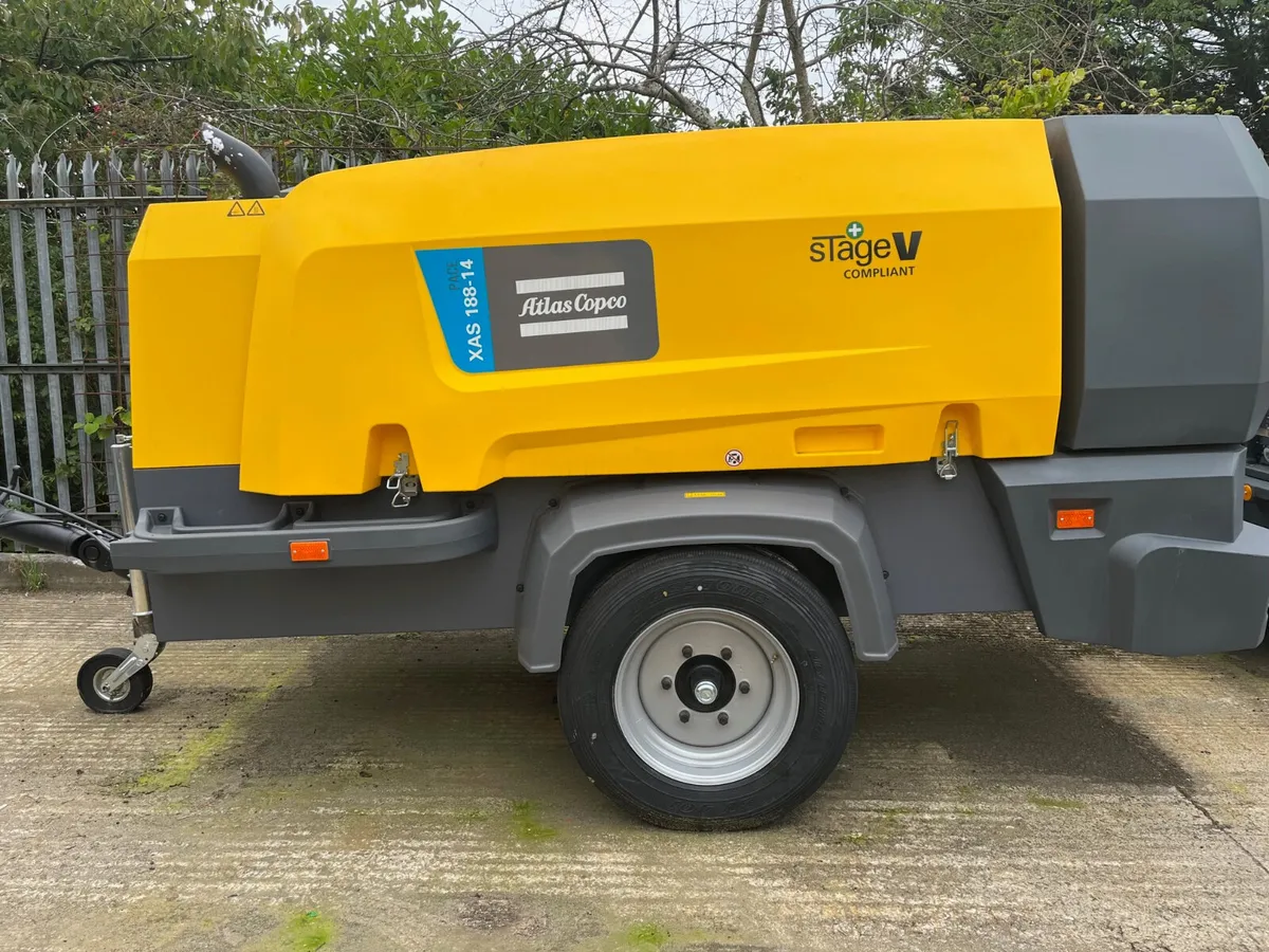 New Atlas Copco XAS188-14 Compressors In Stock - Image 2