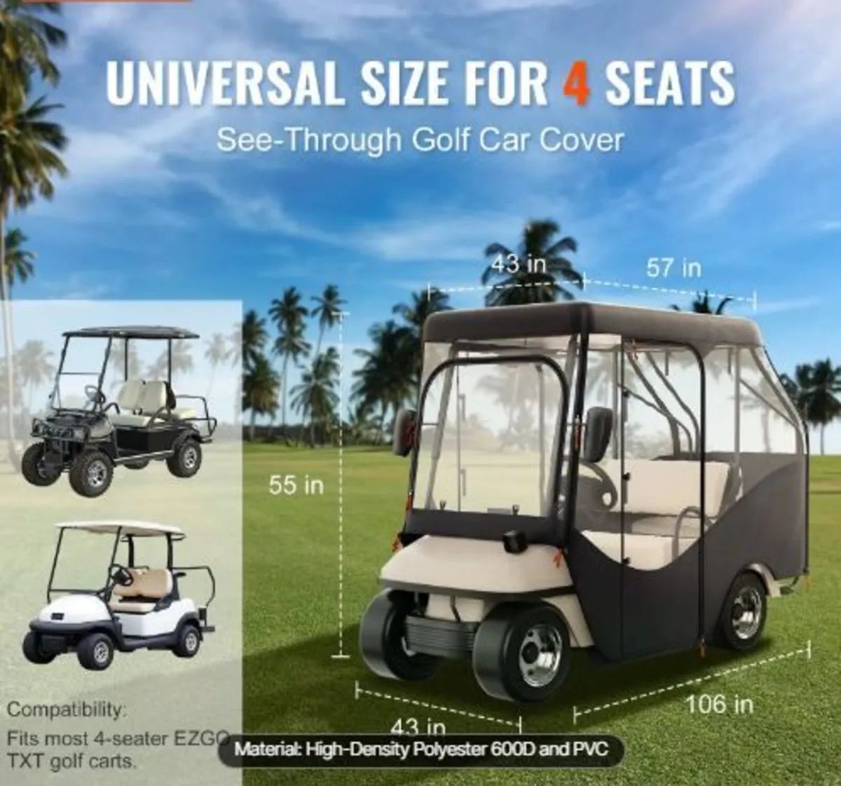 Golf Cart Enclosure - Image 3