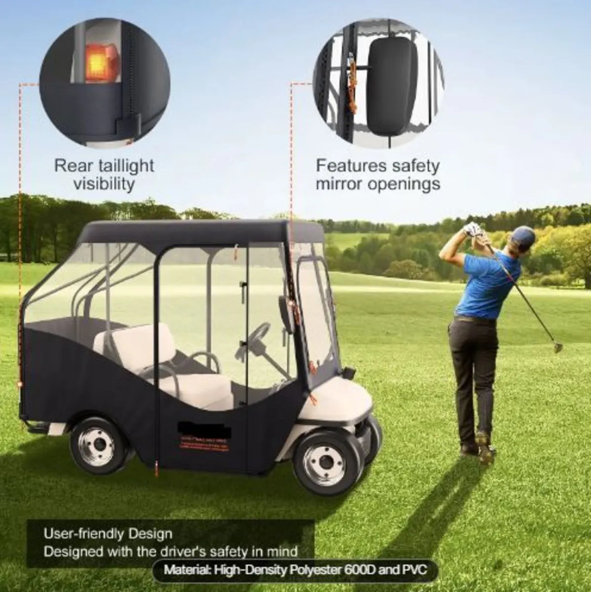 Golf Cart Enclosure - Image 1