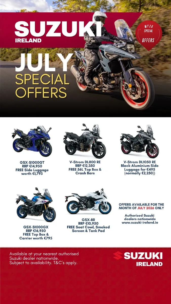 NEW Suzuki 262 Special OFFERS - Image 2