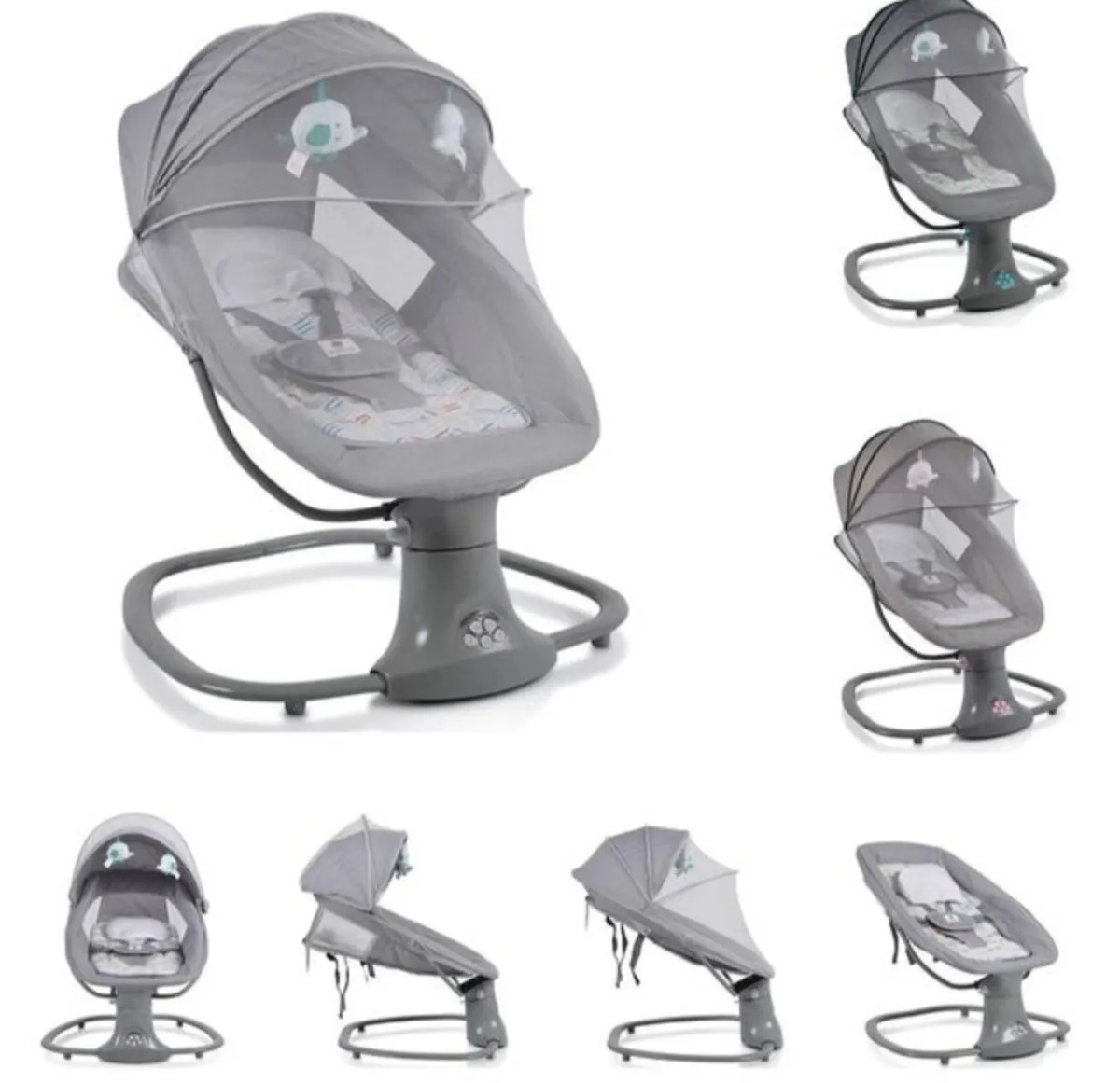 Mastela 3 in 1 baby swing bassinet - Image 3