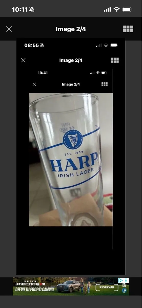 Rare Harp Pint Glass - Image 2