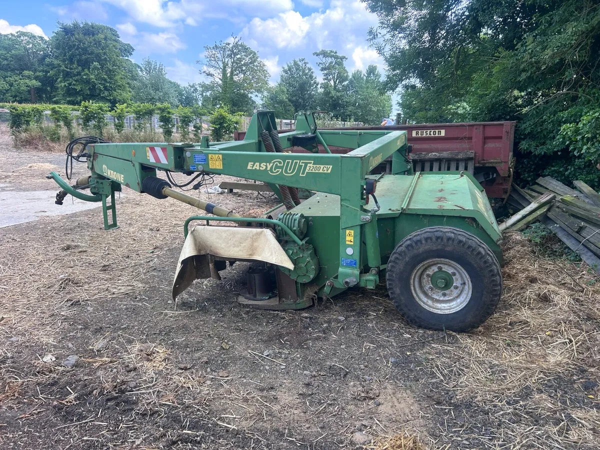 Krone 3200 cv 10ft mower - Image 4