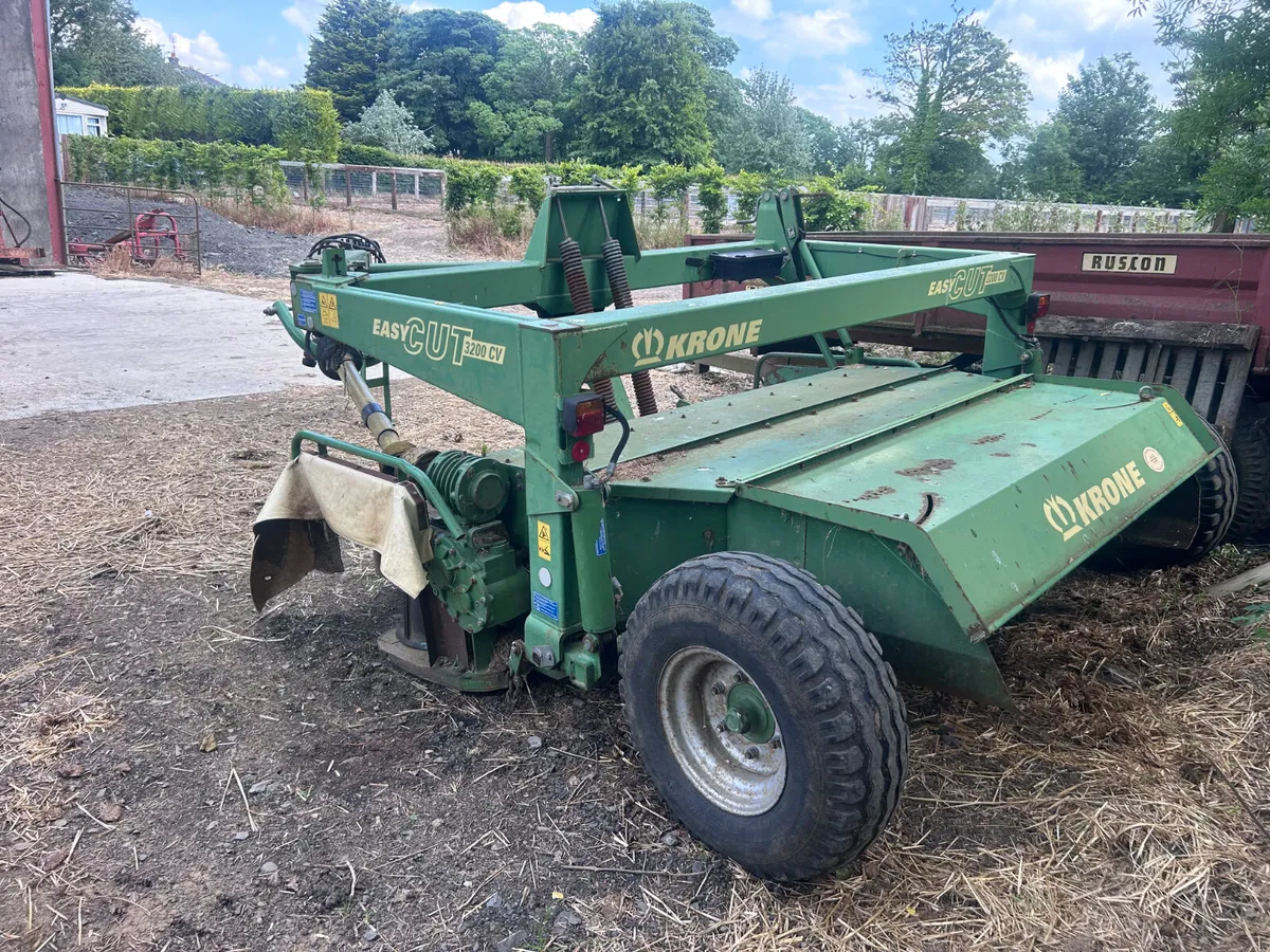 Krone 3200 cv 10ft mower - Image 3