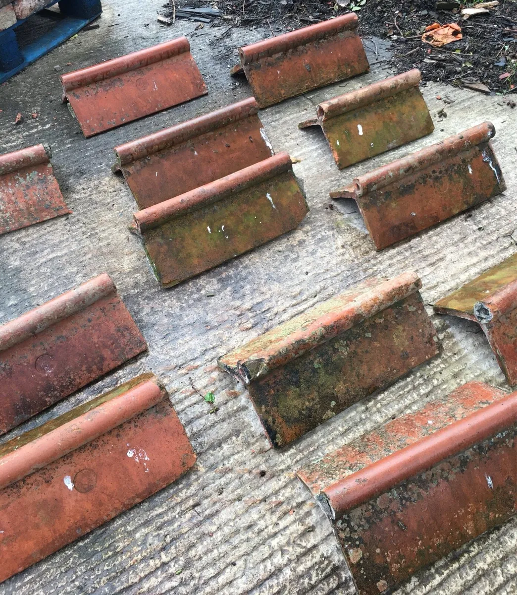 Reclaimed Clay Ridge Tiles for sale - Image 4