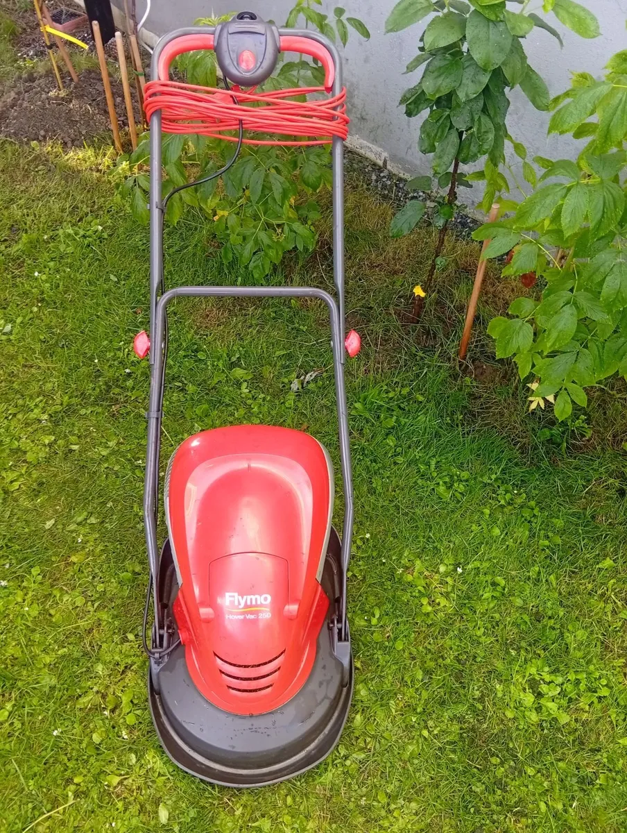 Flymo Electric Lawnmower Grass Cutter 6months old - Image 1