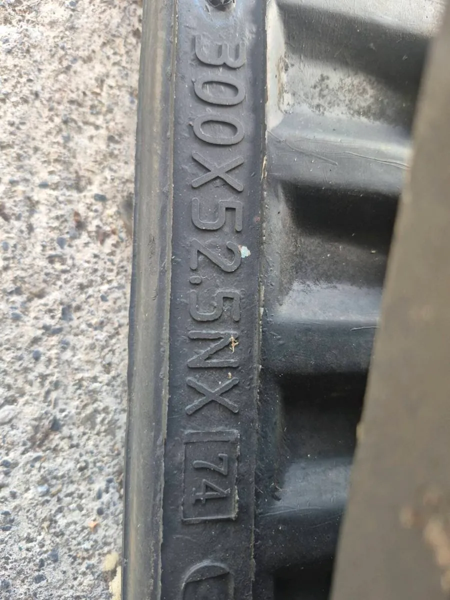 New Rubber track for mini digger /excavator - Image 3