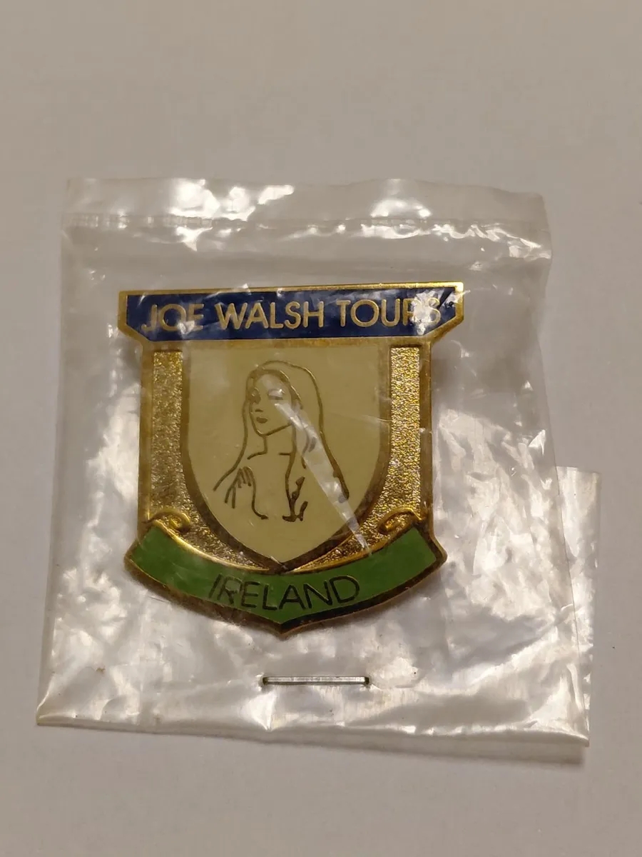 Rare Vintage Banamak Joe Walsh Tours Badge - Image 2