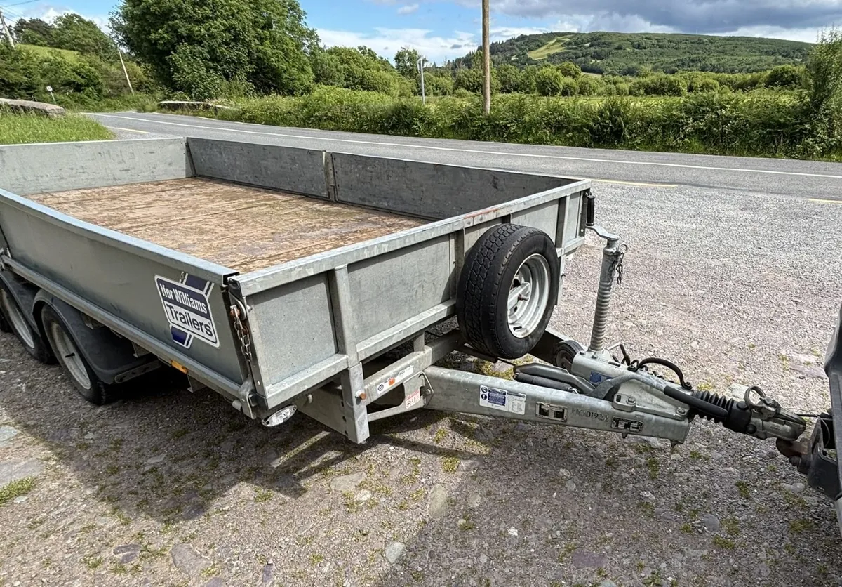 Ifor Williams Flat Bed Plant Trailer - Image 4