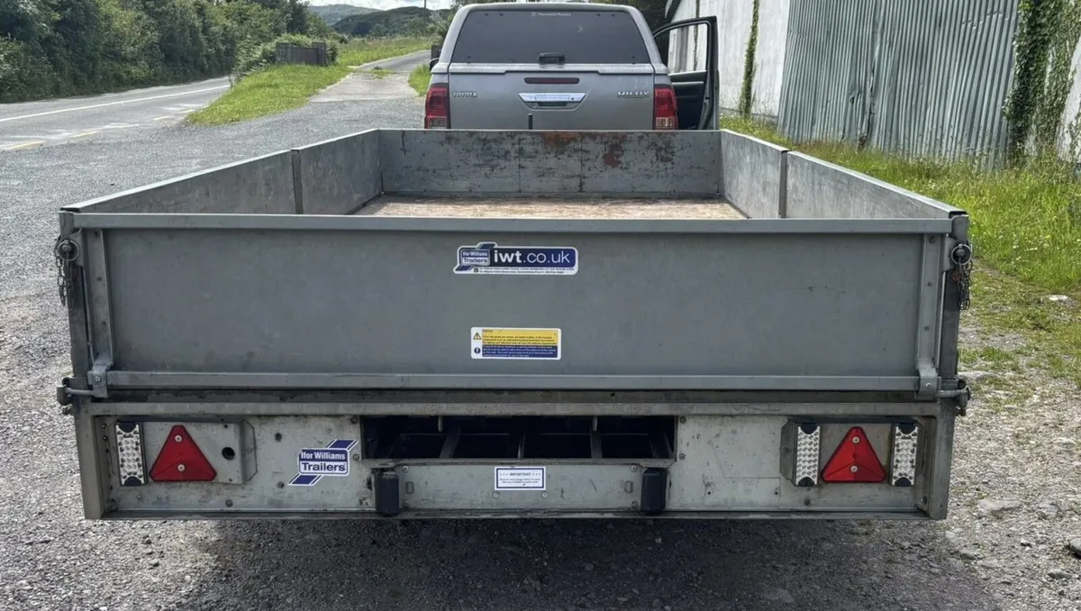 Ifor Williams Flat Bed Plant Trailer - Image 2