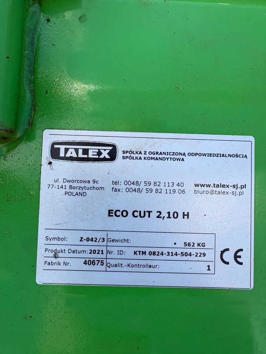 7 Foot Talex Drum Mower - Image 2