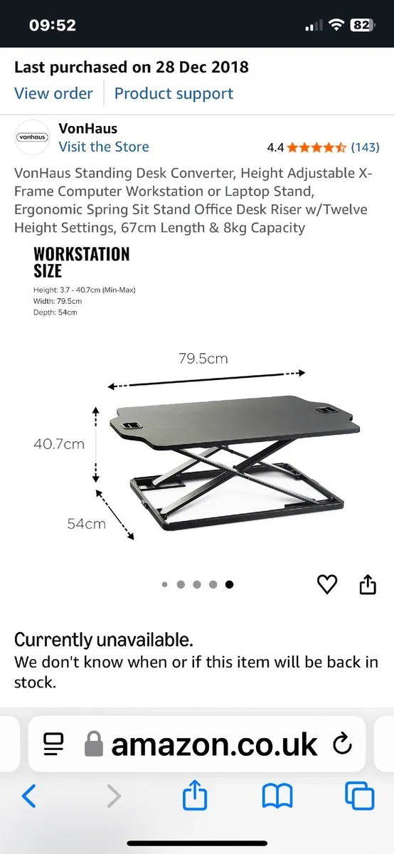 Standing Desk Converter - Image 1