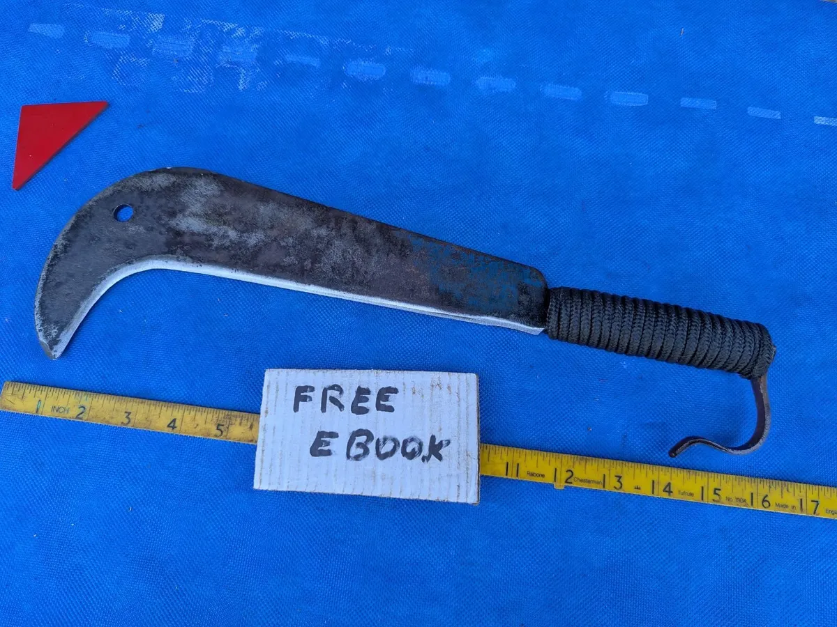 Bill Hook with Corded Handle - Image 2