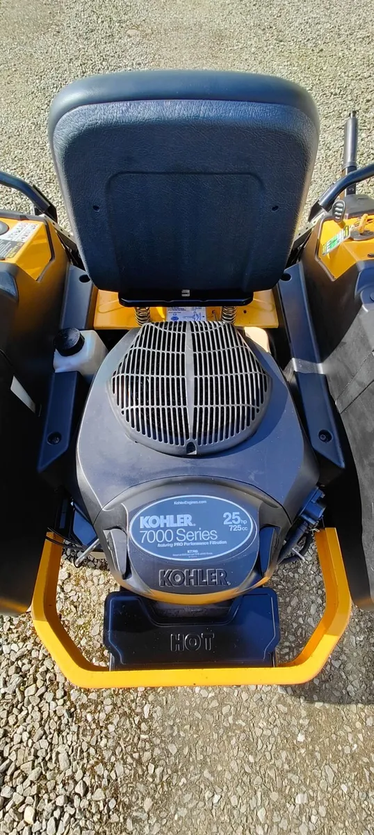 Ride on Mower - Cub Cadet 54" Cut - Low Hours - Image 4