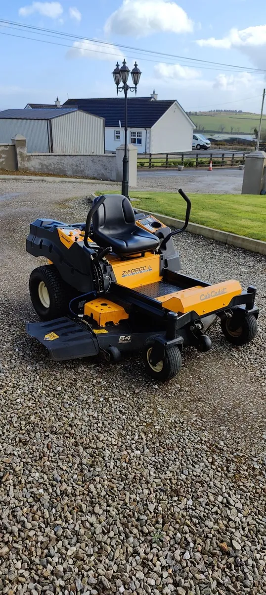 Ride on Mower - Cub Cadet 54" Cut - Low Hours - Image 1