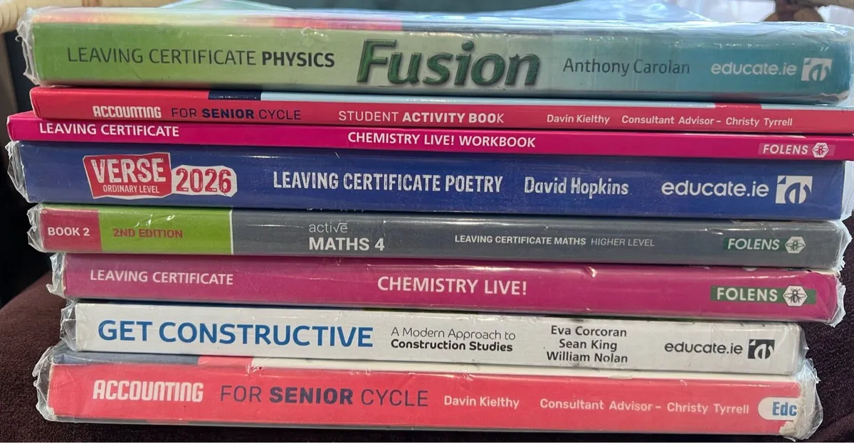 Leaving cert books