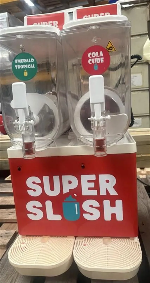 Commercial Twin Bowl Slush Machine 2 x 12L - Image 3