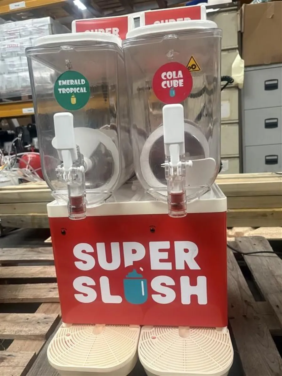 Commercial Twin Bowl Slush Machine 2 x 12L - Image 4