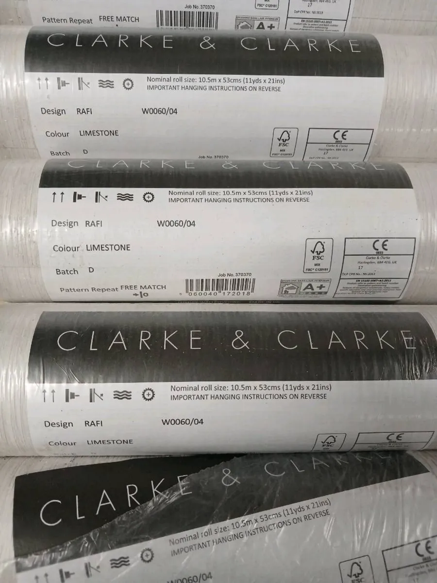 Clarke & Clarke designer wallpaper - Image 4