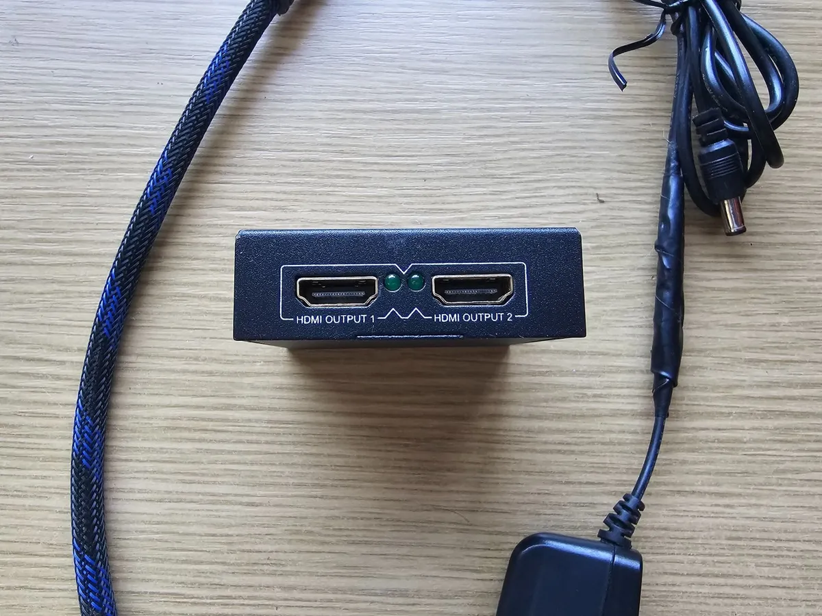 4K hdmi splitter 1 in 2 out - Image 3