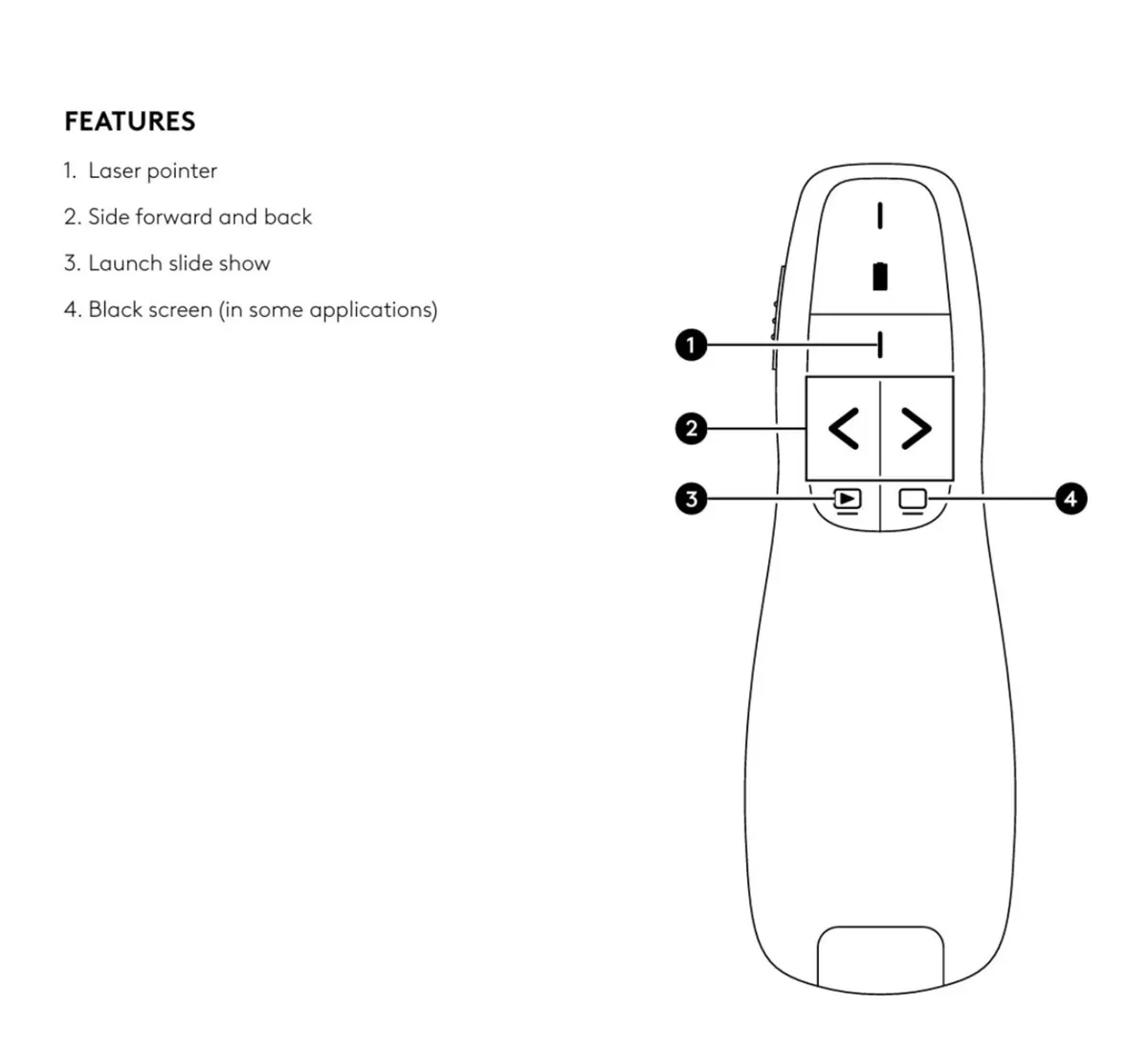 Logitech wireless laser pointer/presenter - Image 3