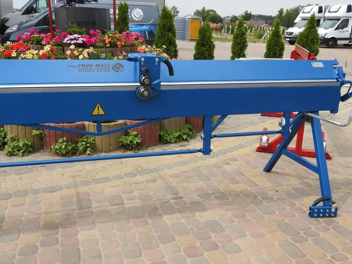 sheet metal folder 3,5m up to 0.6mm steel - Image 3