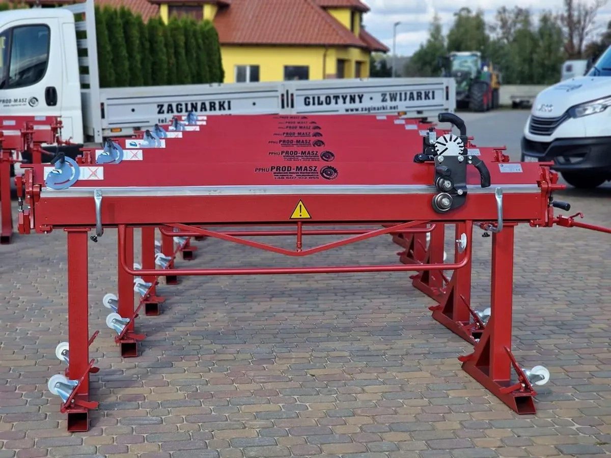 portable sheet metal folder 2m up to 1mm aluminium - Image 2