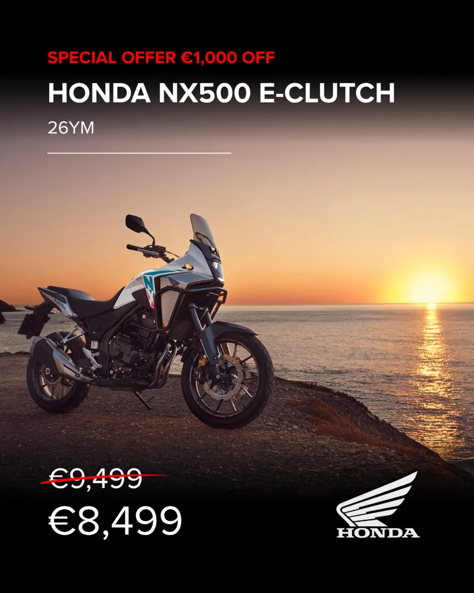 NEW HONDA 500 SERIES E-CLUTCH INTRO OFFER - Image 4