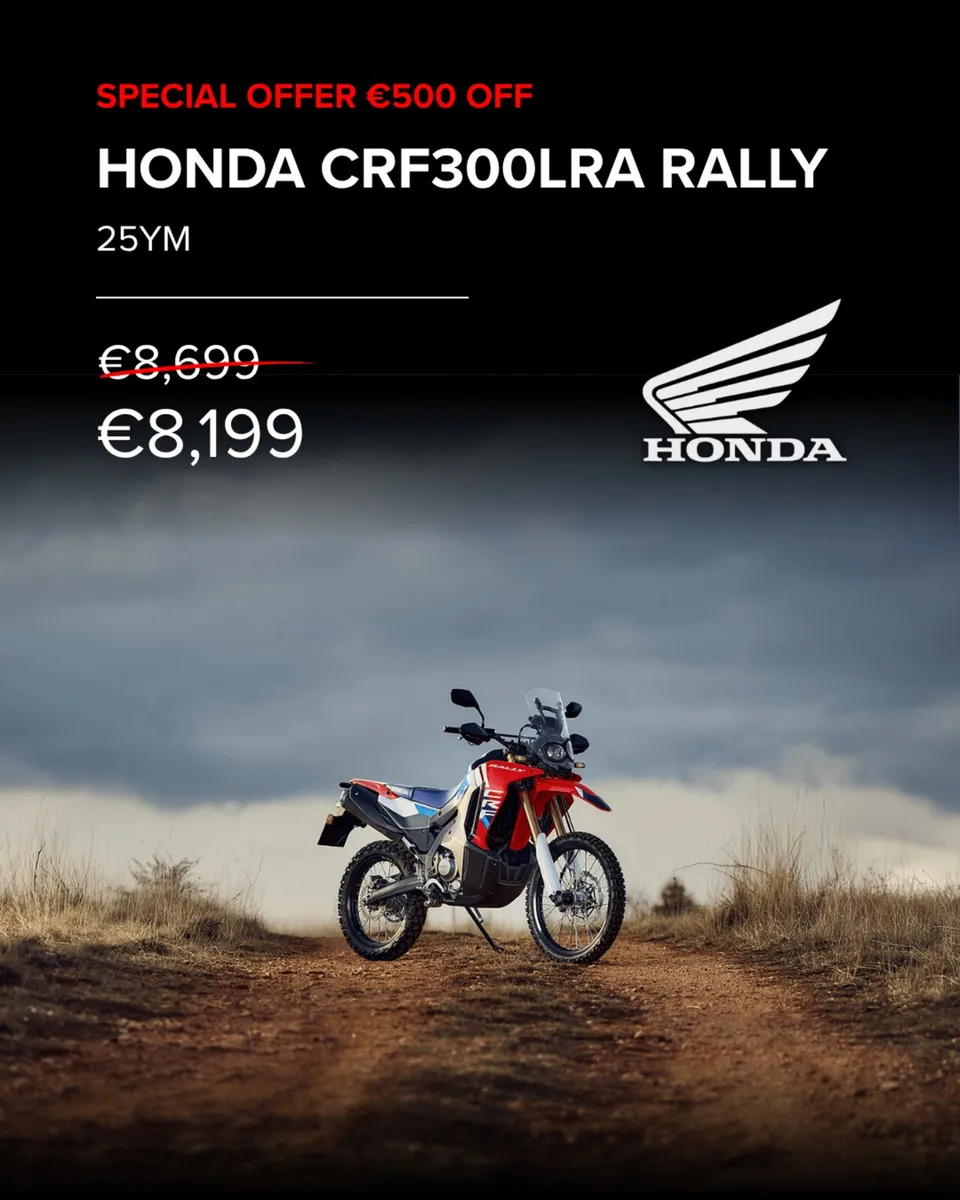NEW HONDA CRF300 SPECIAL OFFERS FINANCE AVAILABLE - Image 2