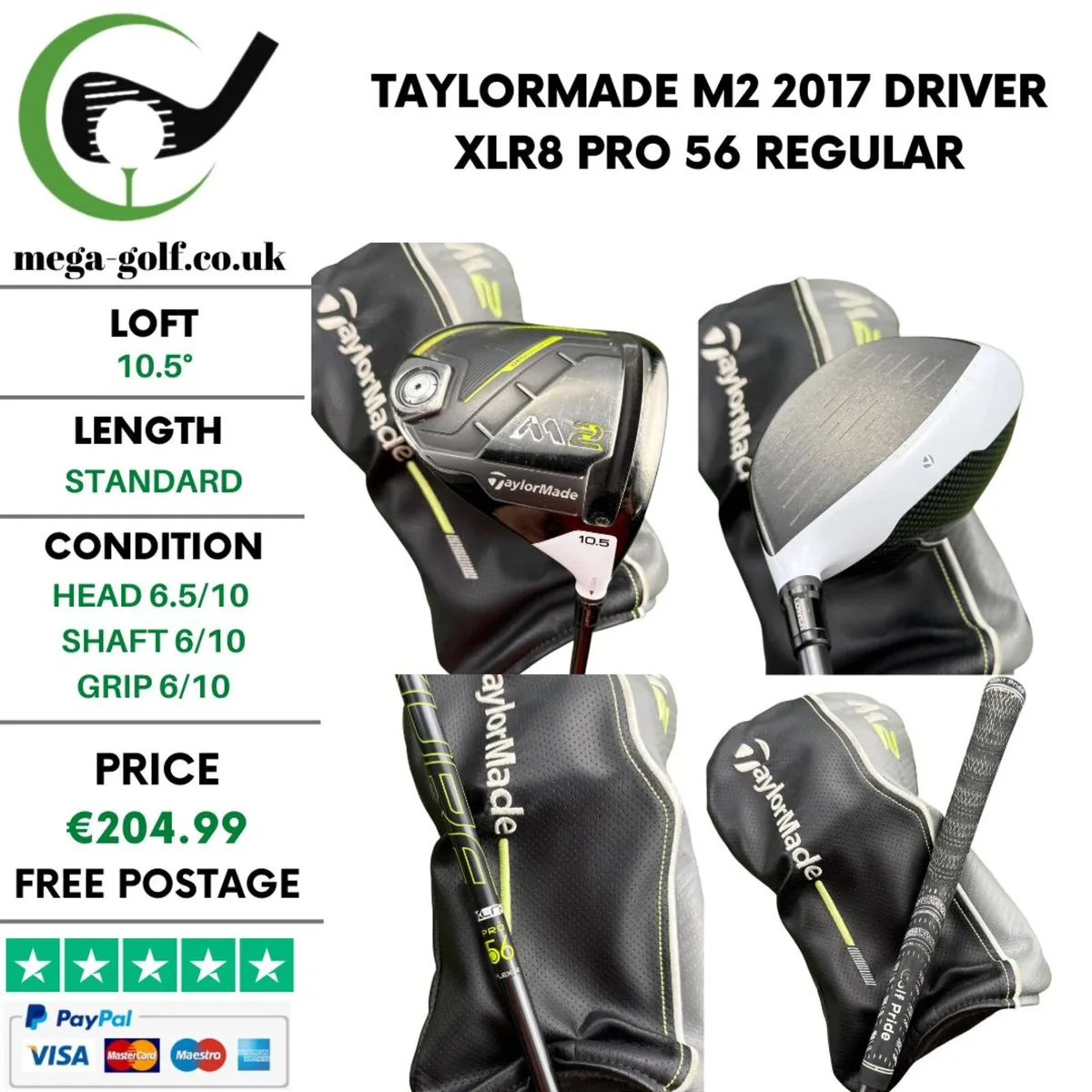 Taylormade M2 2017 Driver / 10.5° / Regular - Image 1
