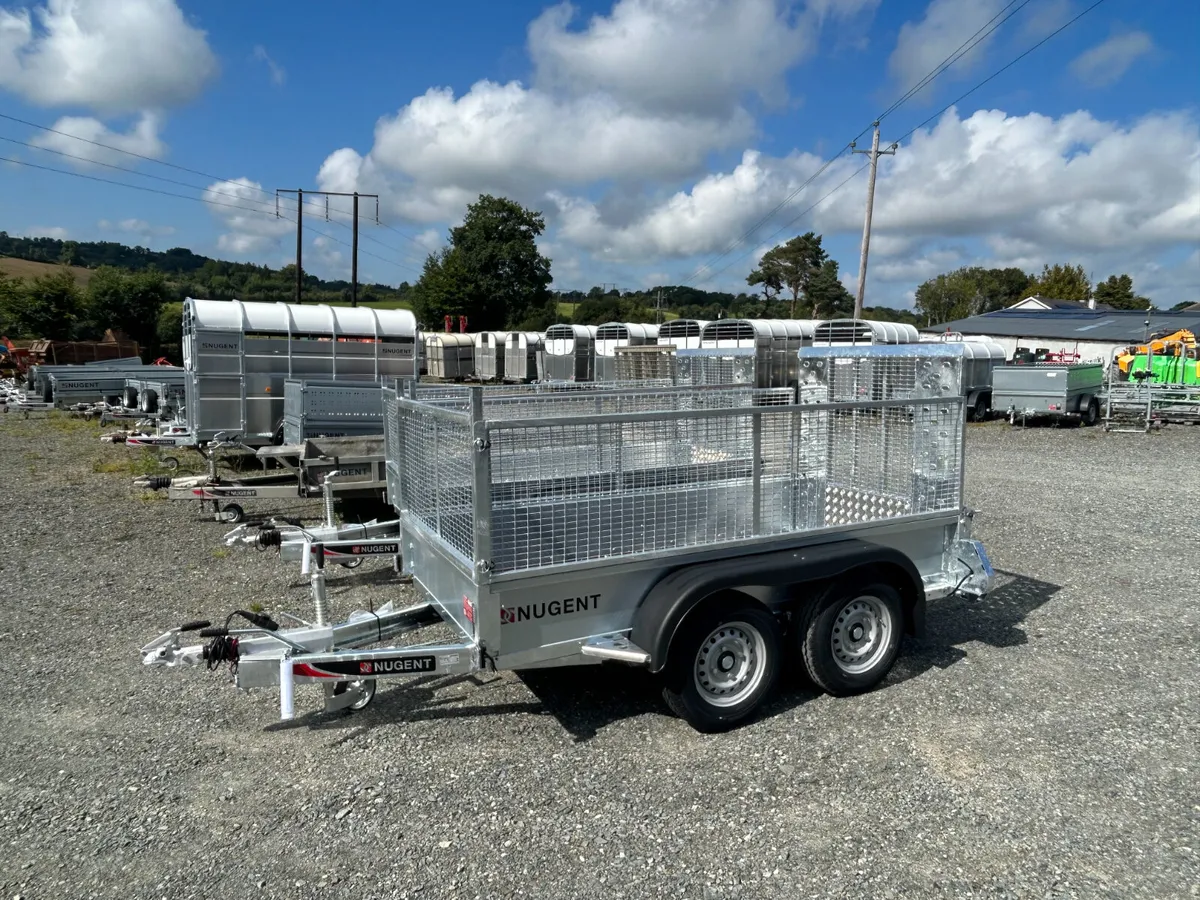 New Nugent 8x4 & 10x5 GP Trailers - Image 1