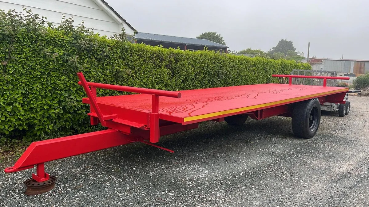 24ft bale trailer - Image 1