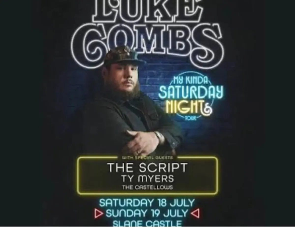 Luke Combs tickets x2