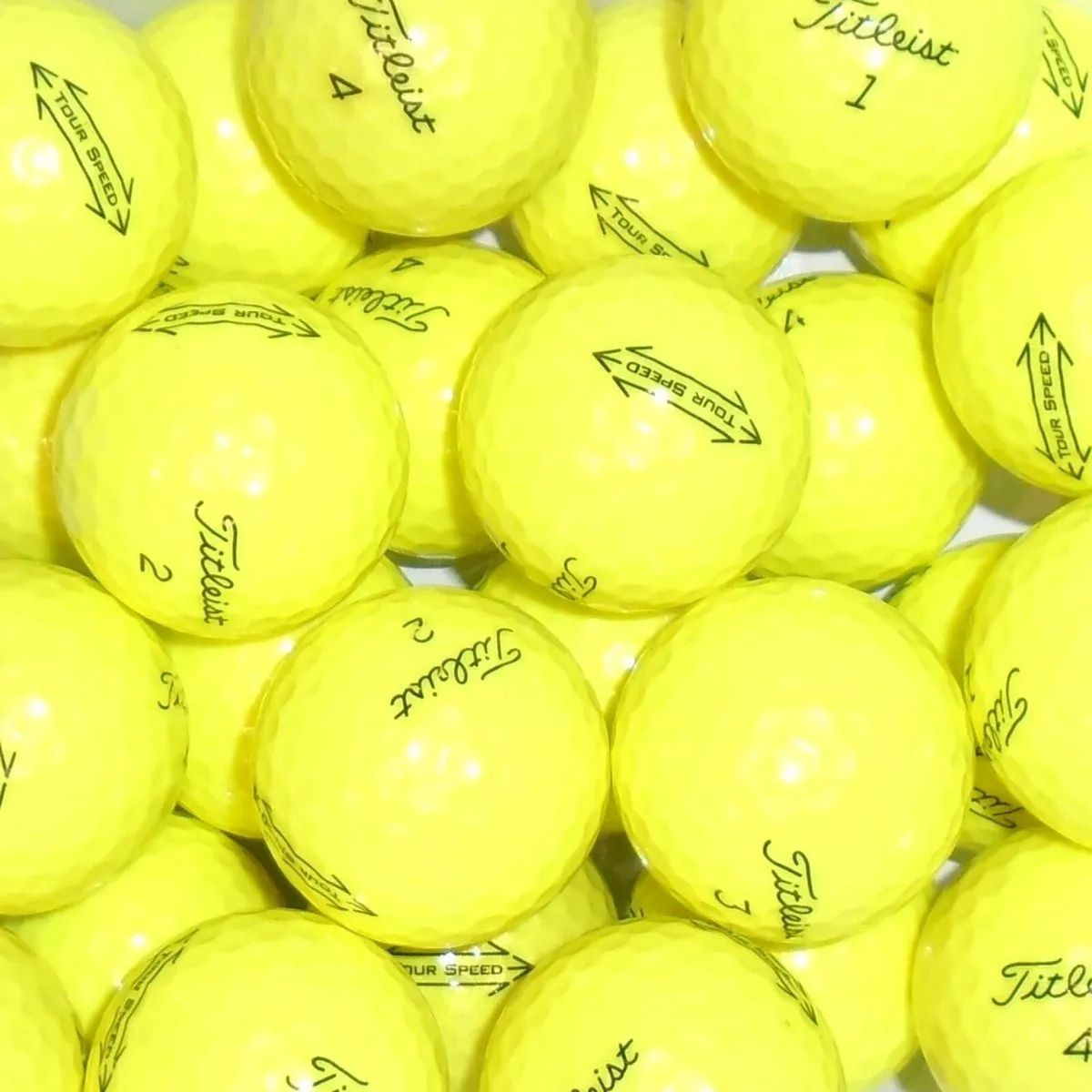 Titleist Tour Speed Yellow Lake Golf Balls - 15
