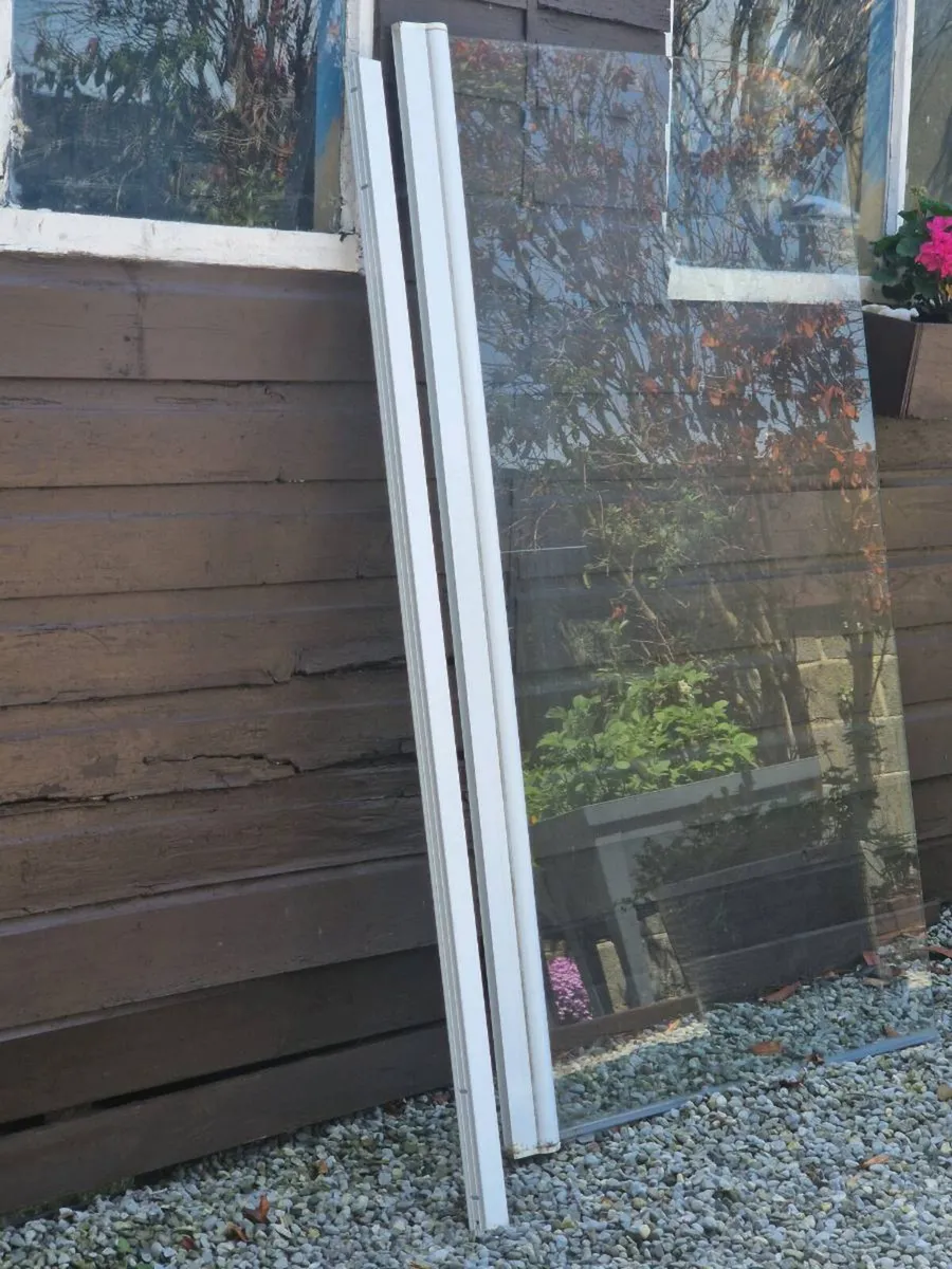 Glass shower door - Image 1