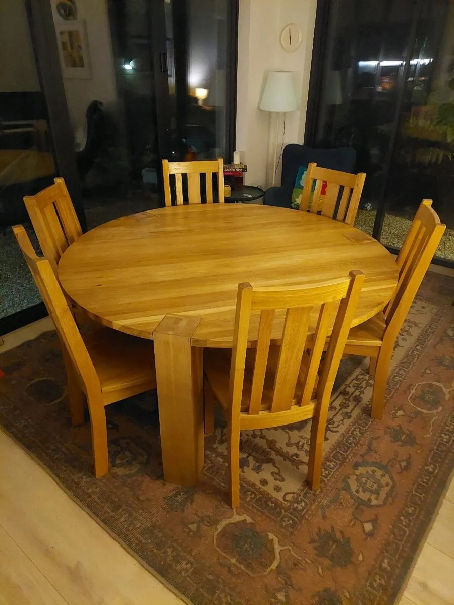 Dining Table- Circular(Chairs not included) - Image 2